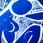 matisse blue art card