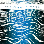 waves sympathy card